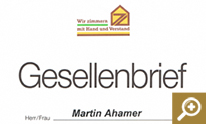 Gesellenbrief